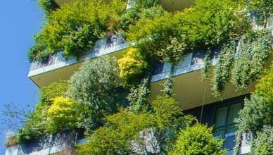 gebouw groen event duurzaamheid
